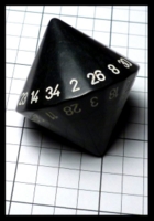 Dice : Dice - 34D - Black with White Painted Numeral - Ebay Dec 2014